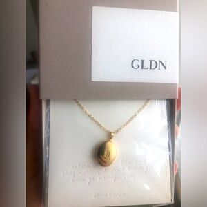 GLDN - inscribed locket. Never worn, perfect condition.